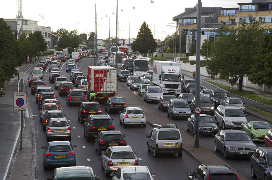 Motorway traffic in UK