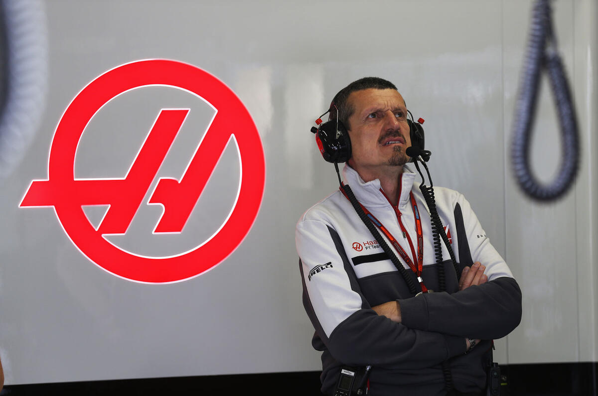 Haas F1 team principal Guenther Steiner