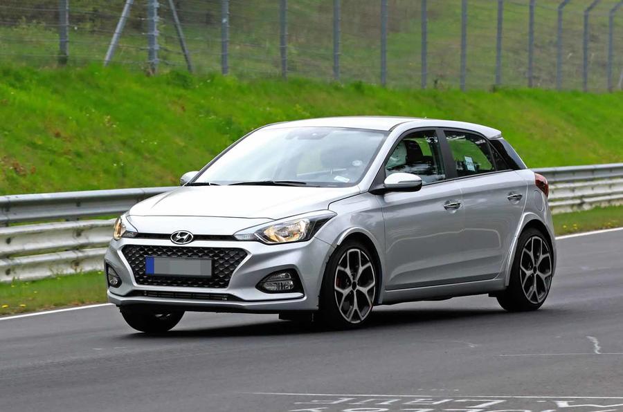 New Hyundai i20 N hot hatch tests at the Nürburgring | Autocar