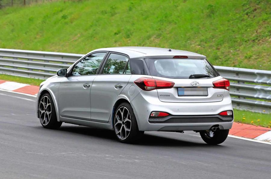 New Hyundai I20 N Hot Hatch Tests At The Nurburgring Autocar