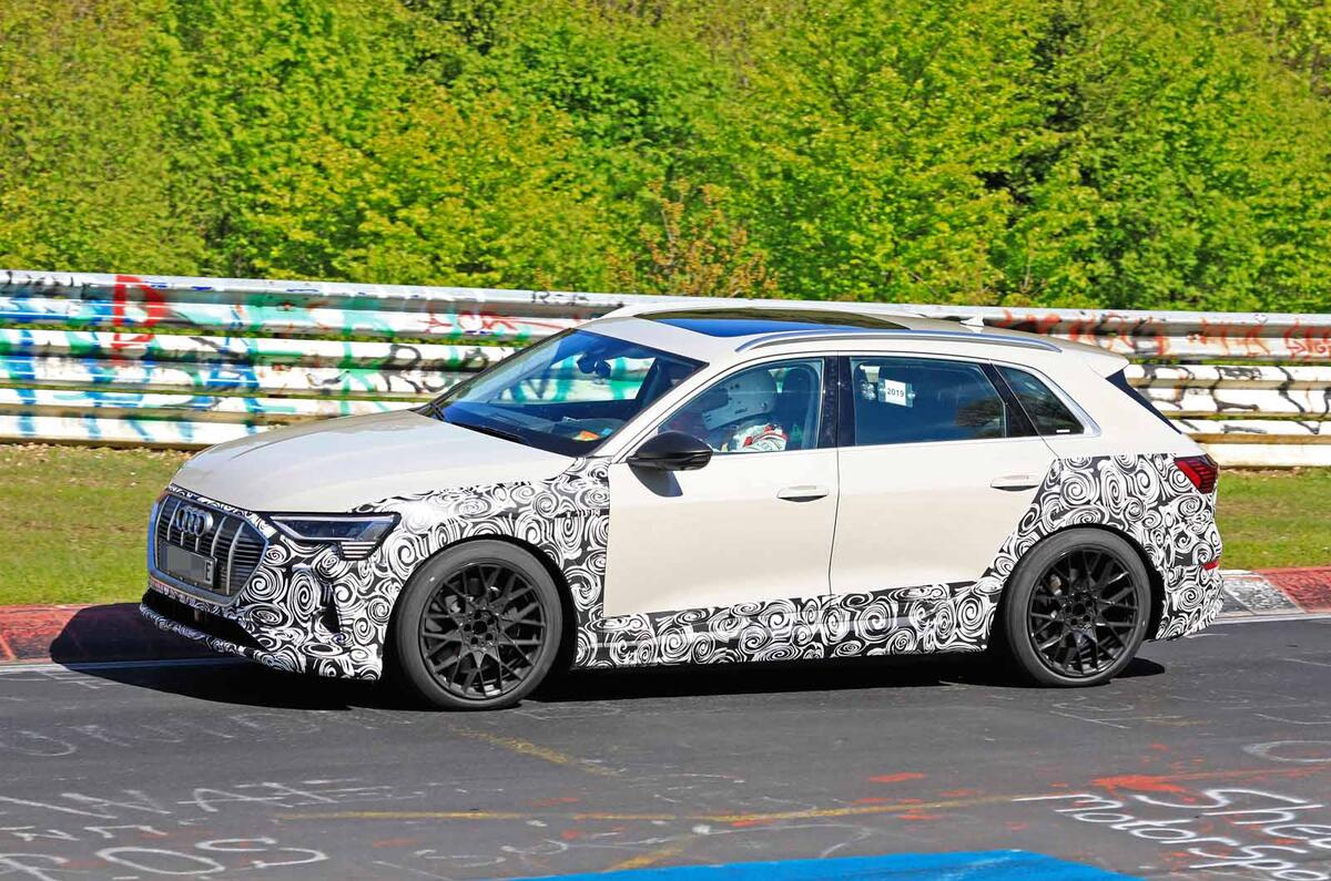 Hot Audi E Tron S To Take Aim At Tesla Model X Autocar