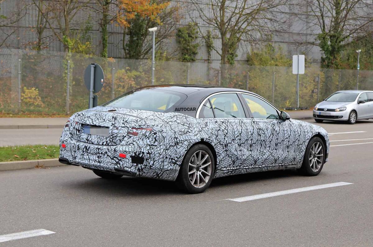 New 2021 Mercedes S Class More Details Revealed In Fresh Shots Autocar
