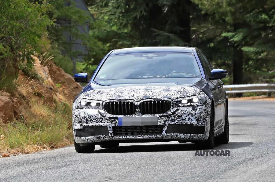New Bmw 5 Series 2020 Facelift Seen With Less Disguise Autocar