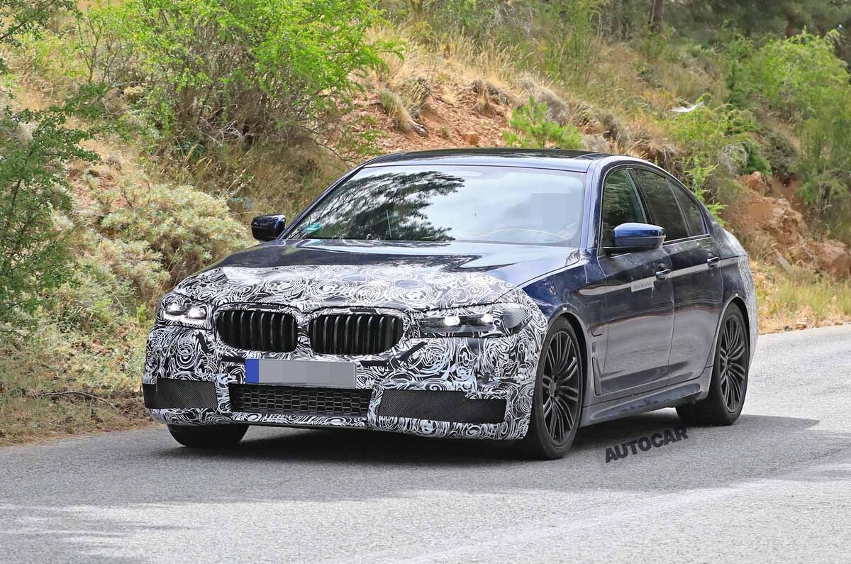 New Bmw 5 Series 2020 Facelift Seen With Less Disguise