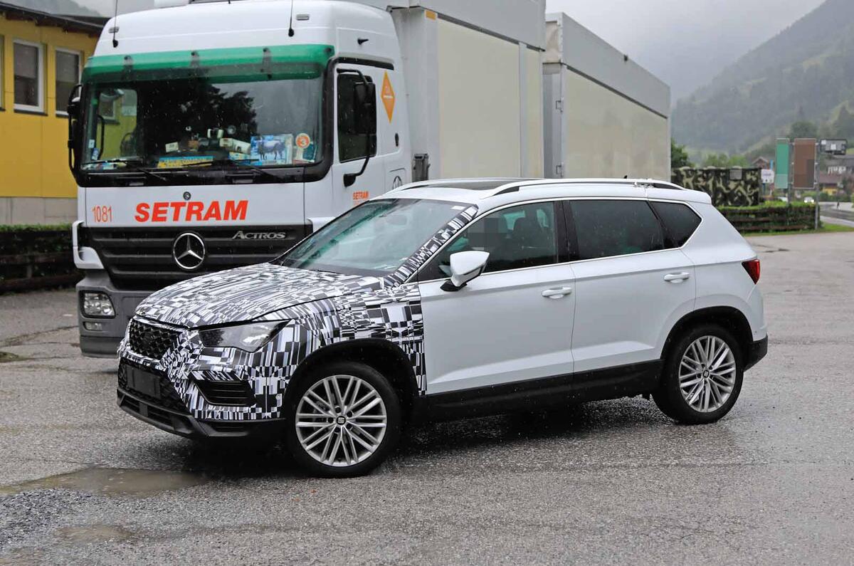 New Seat Ateca facelift set to introduce hybrid variants Autocar