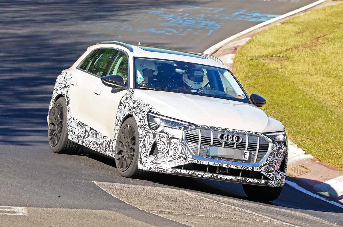 Hot Audi E Tron S To Take Aim At Tesla Model X Autocar