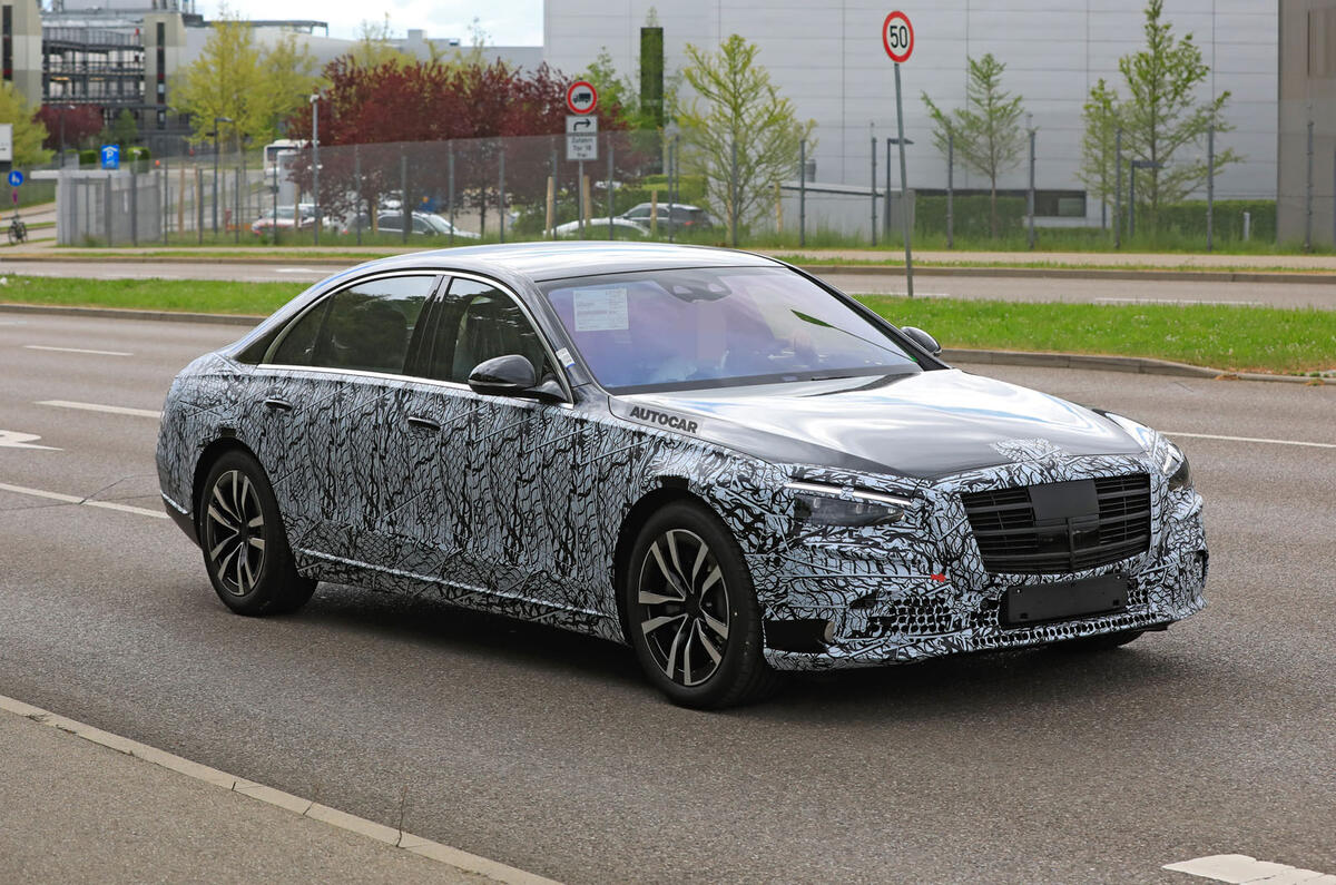 New 2021 Mercedes S Class More Details Revealed In Fresh Shots Autocar