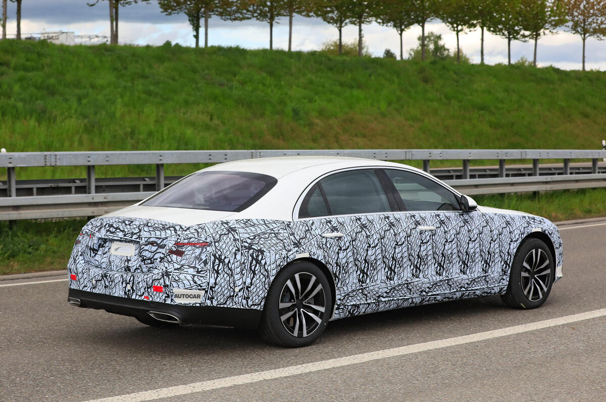 New 2021 Mercedes S Class More Details Revealed In Fresh Shots Autocar
