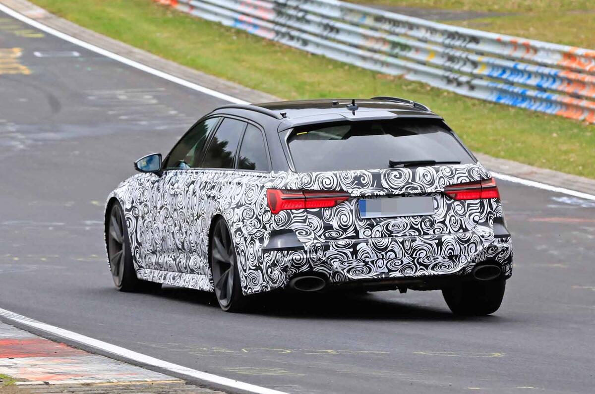 New Audi Rs6 Avant 600bhp Estate Hits The Nurburgring Autocar
