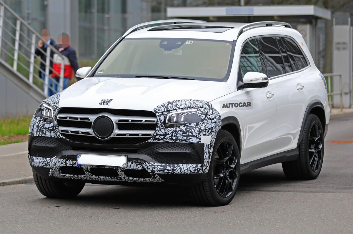 Mercedes-Maybach GLS spy shots
