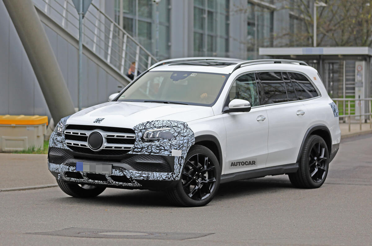 Mercedes-Maybach GLS spy shots
