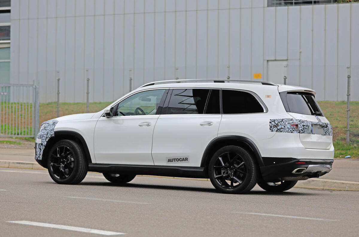 Mercedes-Maybach GLS spy shots