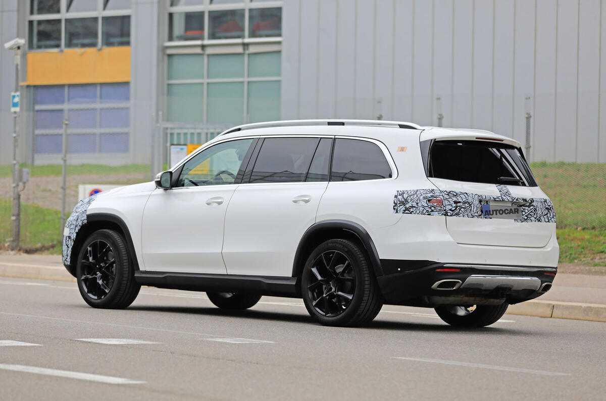 Mercedes-Maybach GLS spy shots