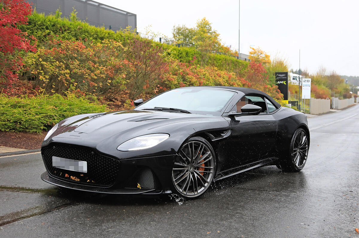 New Aston Martin Dbs Superleggera Volante Seen In