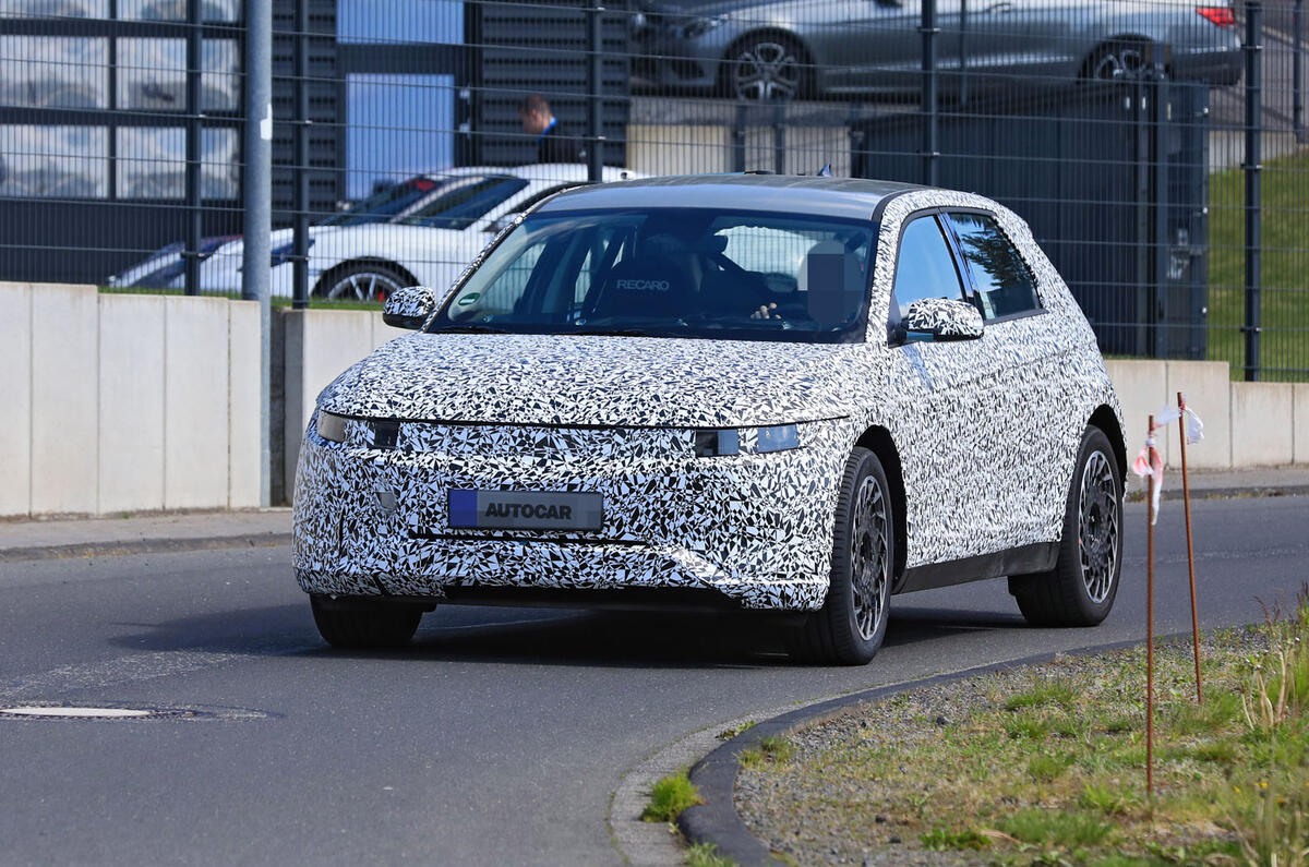 2021 Hyundai 45 prototype at the Nurburgring