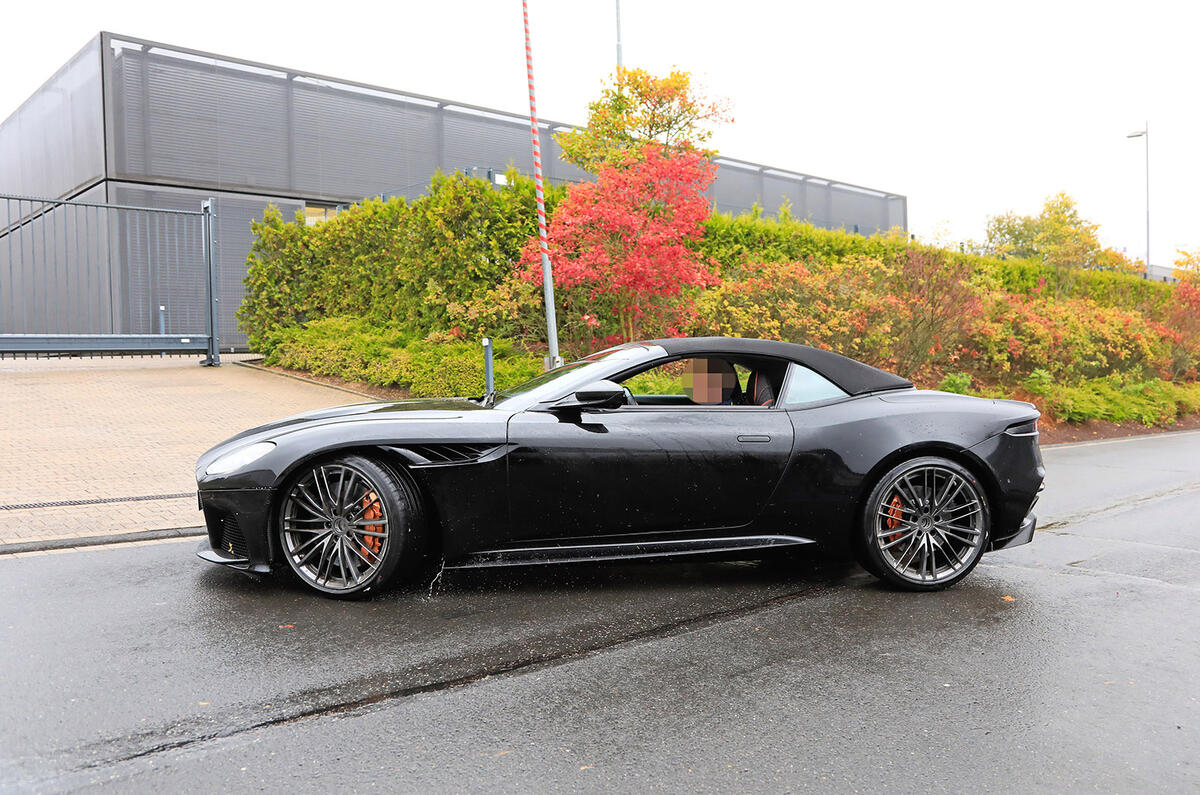 New Aston Martin Dbs Superleggera Volante Seen In