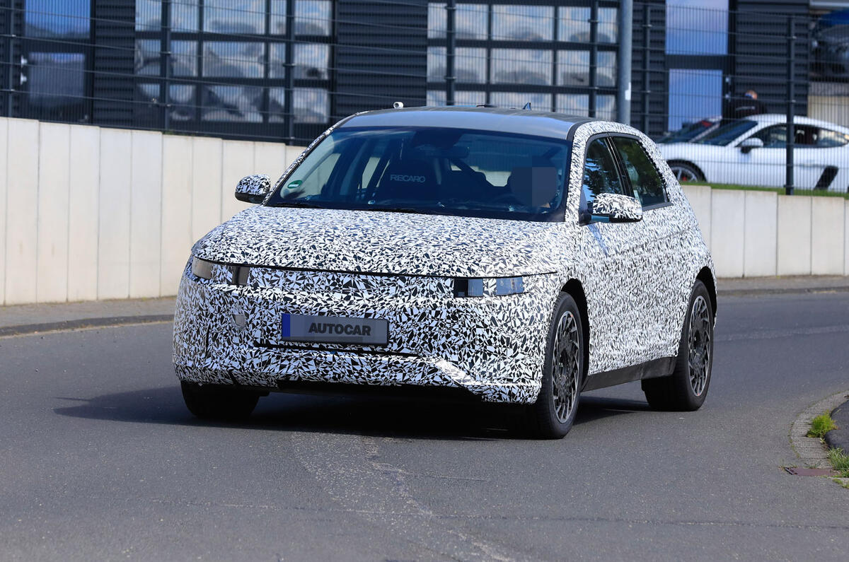 2021 Hyundai 45 prototype at the Nurburgring