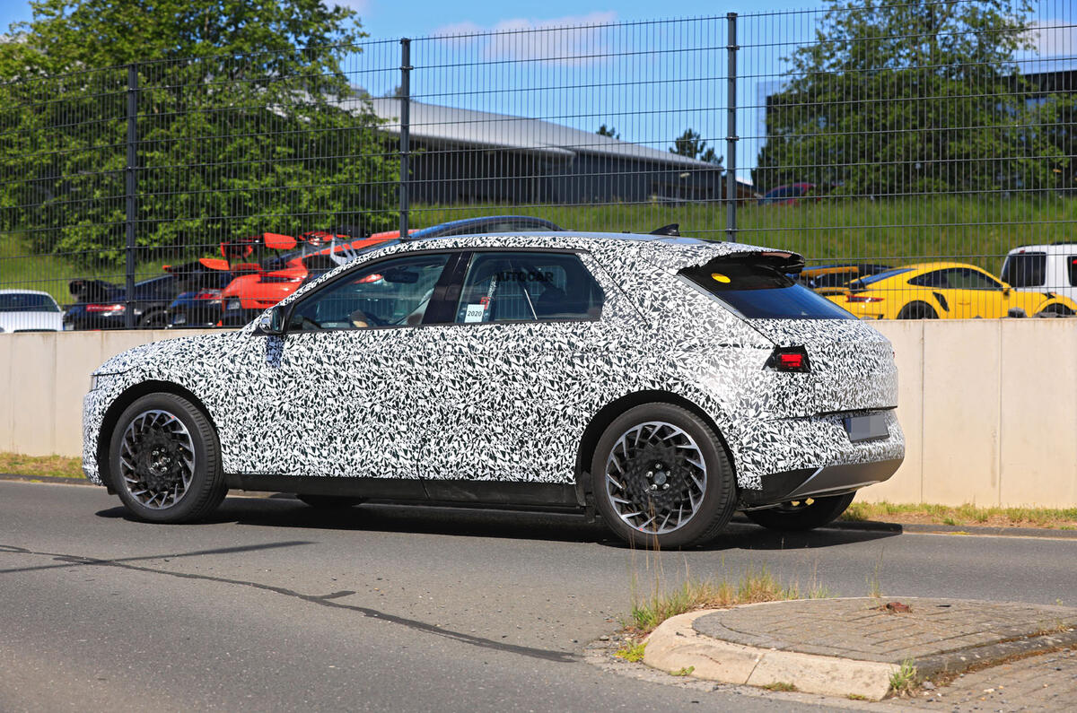 2021 Hyundai 45 prototype at the Nurburgring