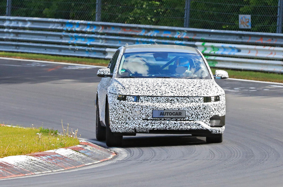 2021 Hyundai 45 prototype at the Nurburgring