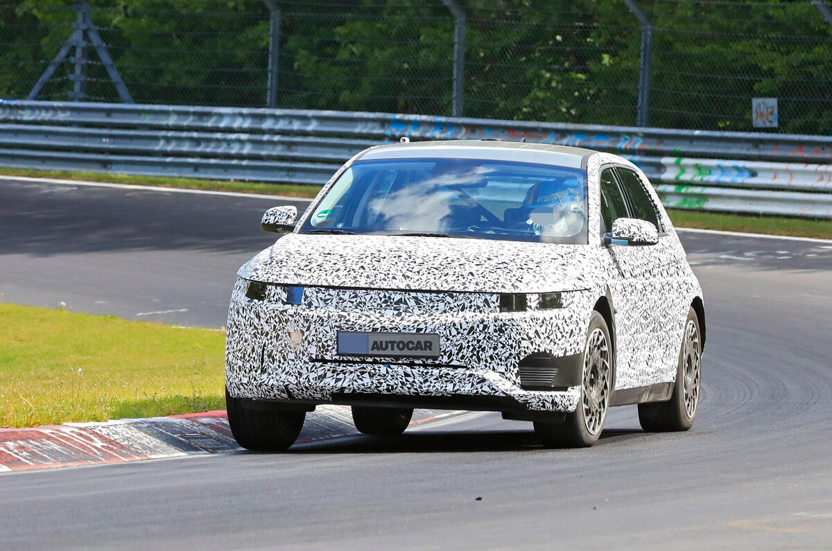 2021 Hyundai 45 prototype at the Nurburgring