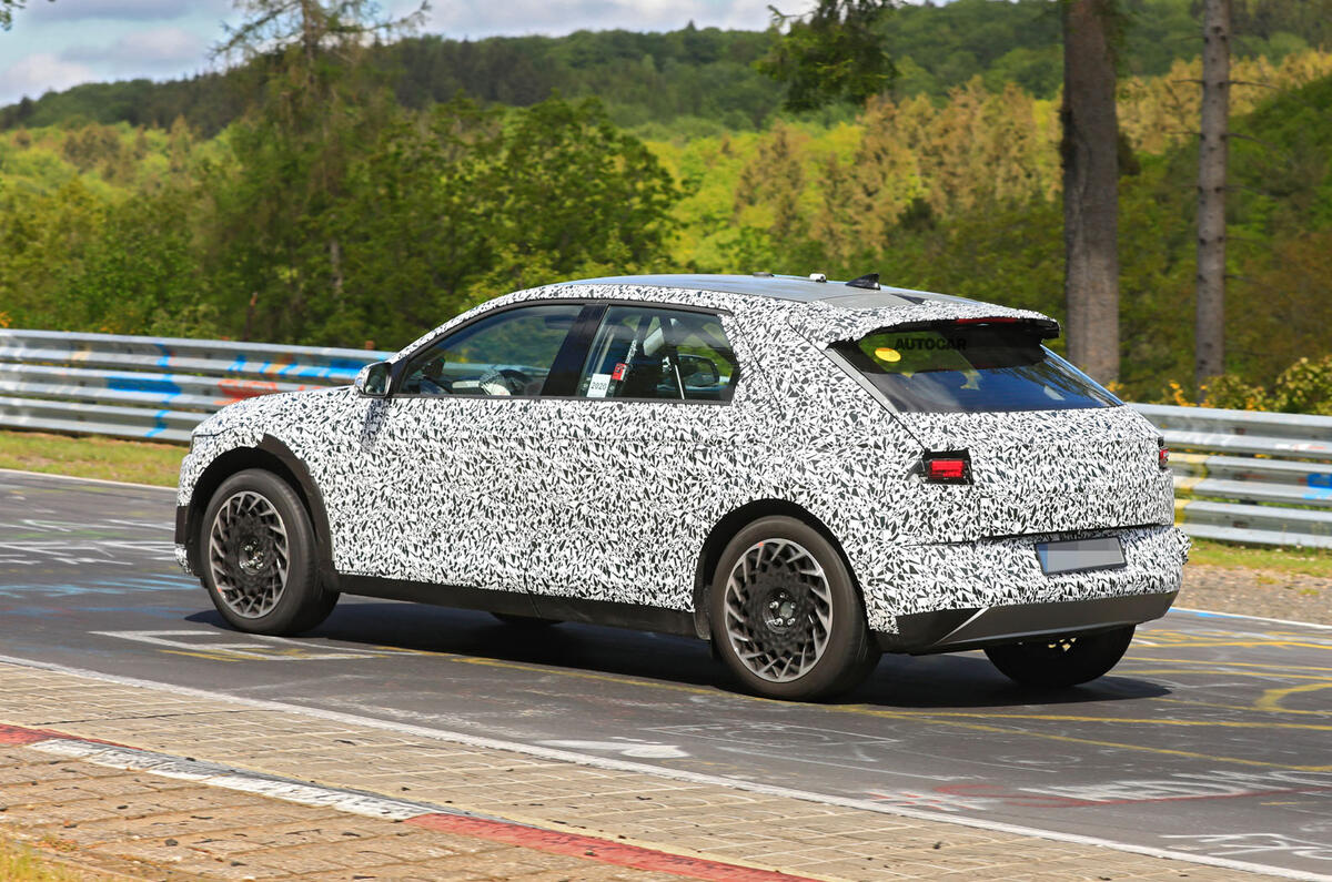 2021 Hyundai 45 prototype at the Nurburgring