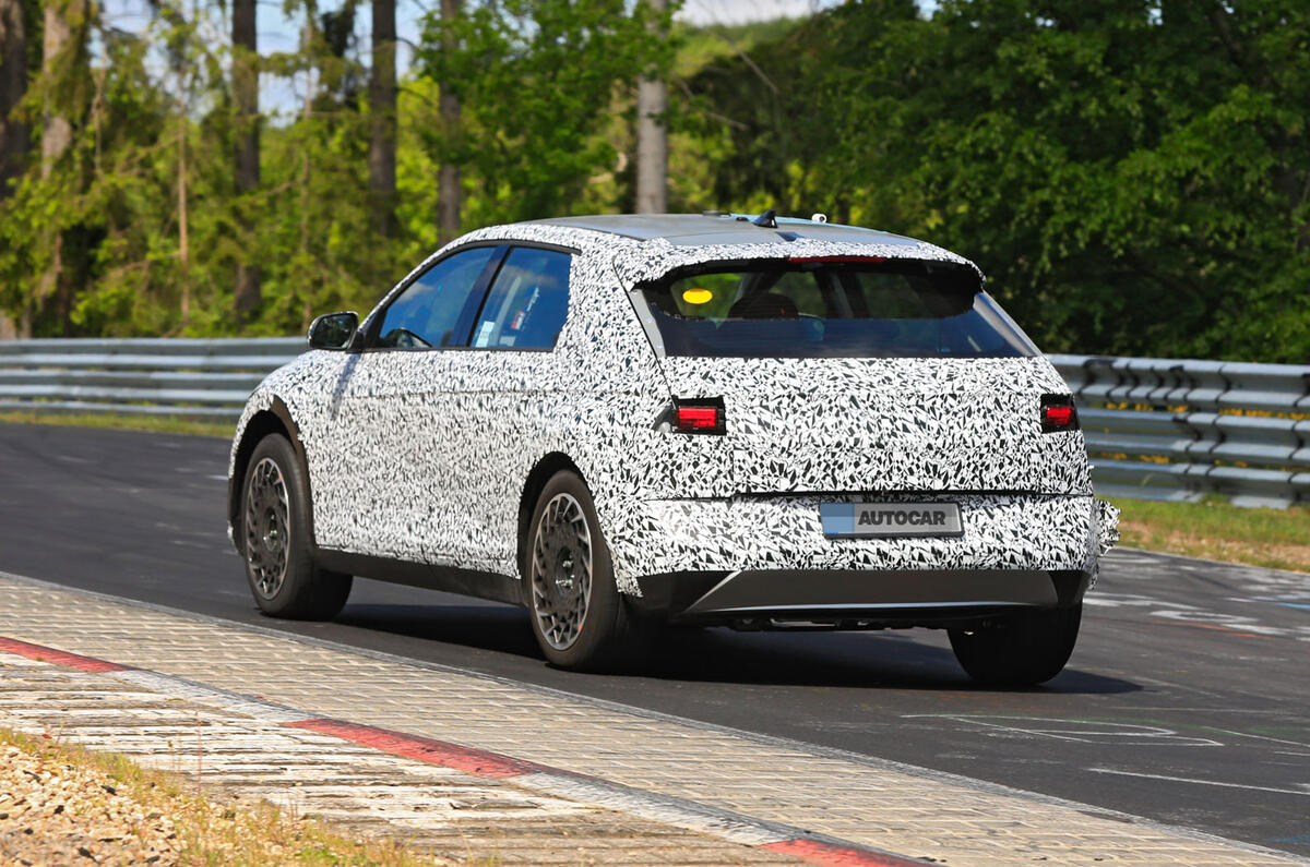 2021 Hyundai 45 prototype at the Nurburgring