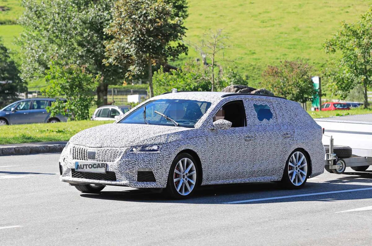 New Skoda Octavia Vrs Hits The Road Ahead Of 2020 Debut Autocar