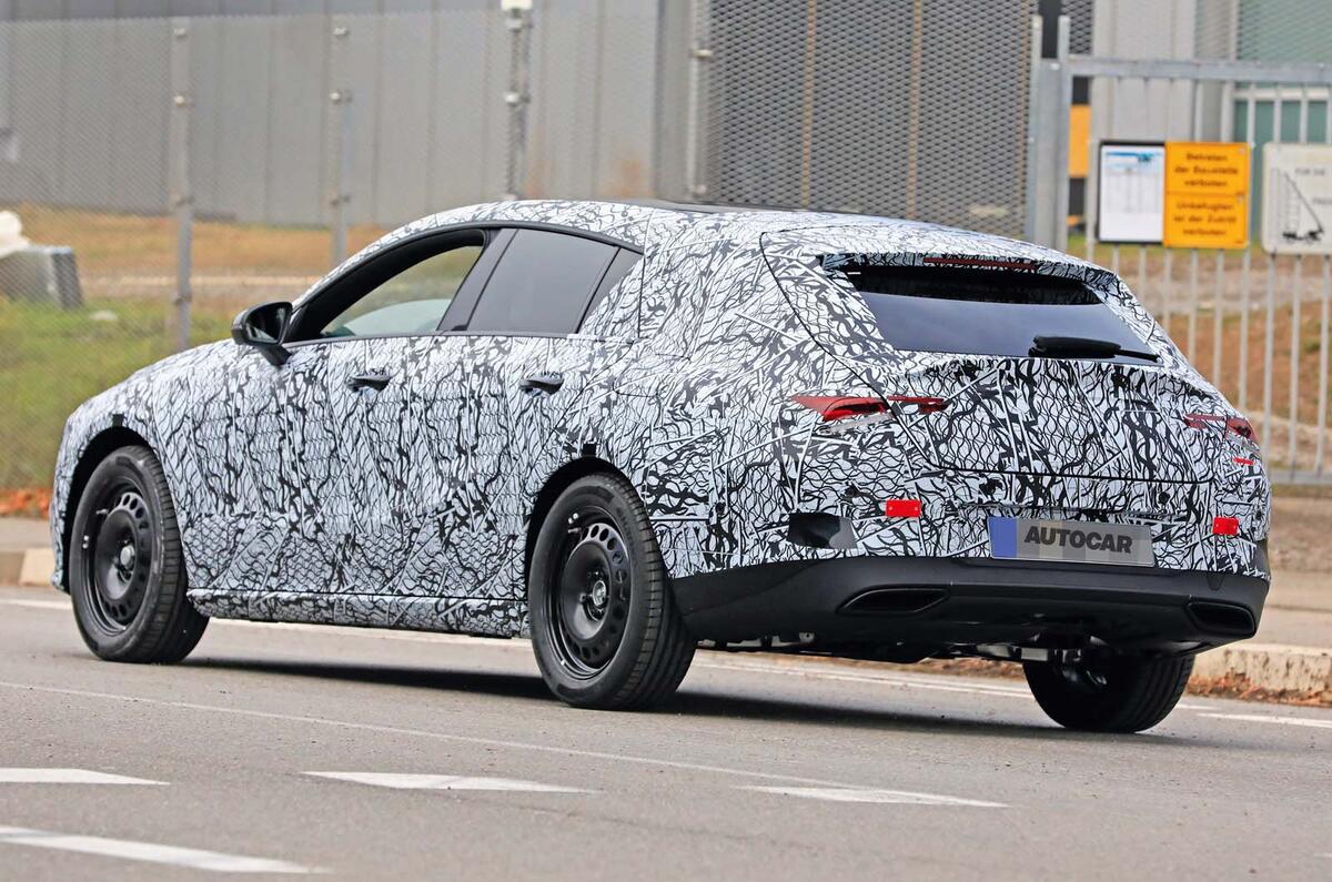 Mercedes CLA spy shot