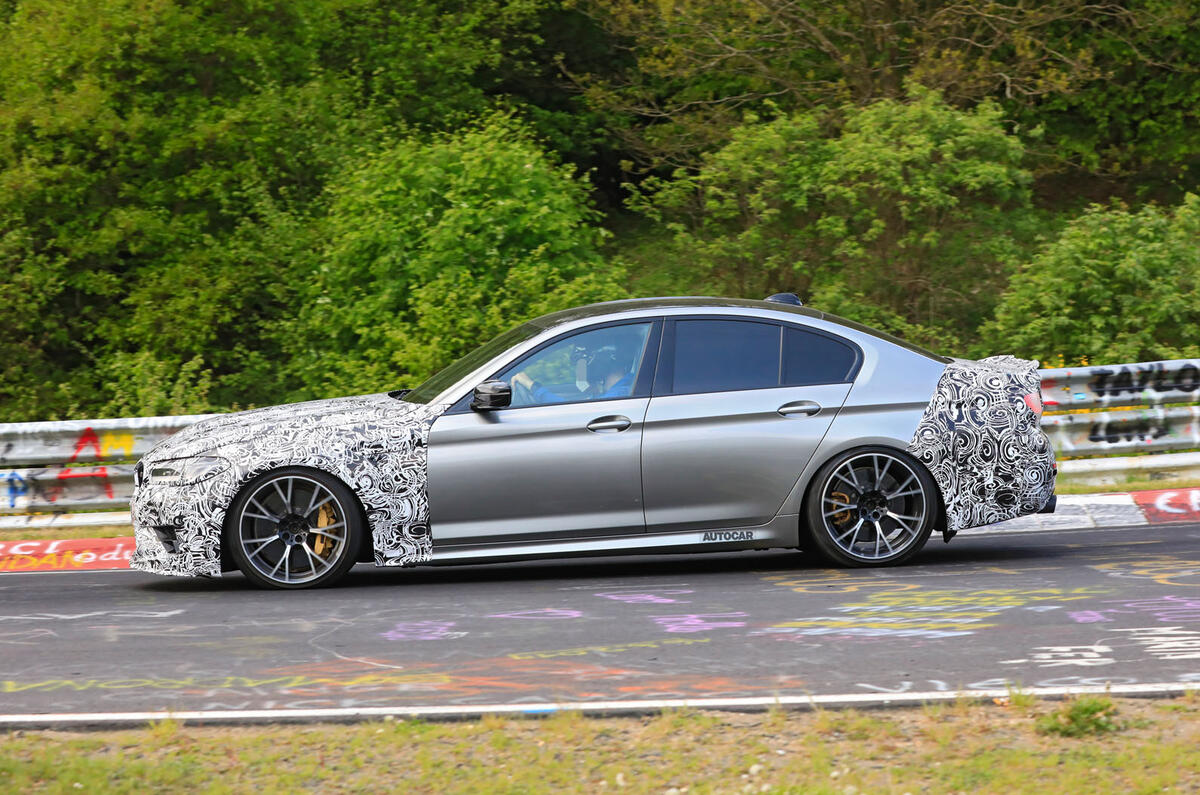 2021 Bmw M5 Hardcore Clubsport Version Caught On Video Autocar
