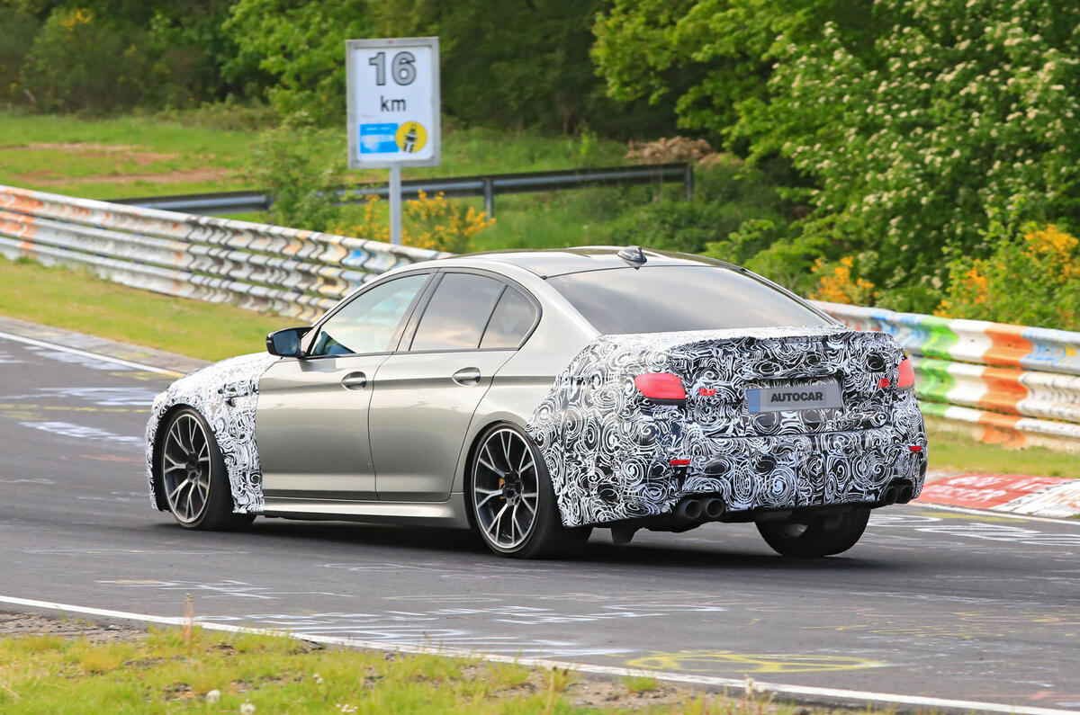 2021 Bmw M5 Hardcore Clubsport Version Caught On Video Autocar