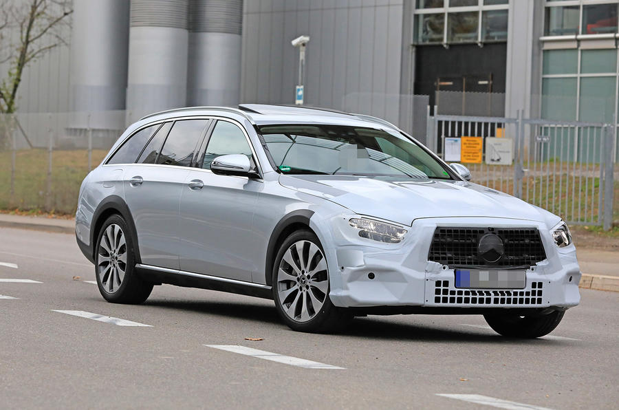 New 2020 Mercedes E-Class estate facelift spotted testing ...