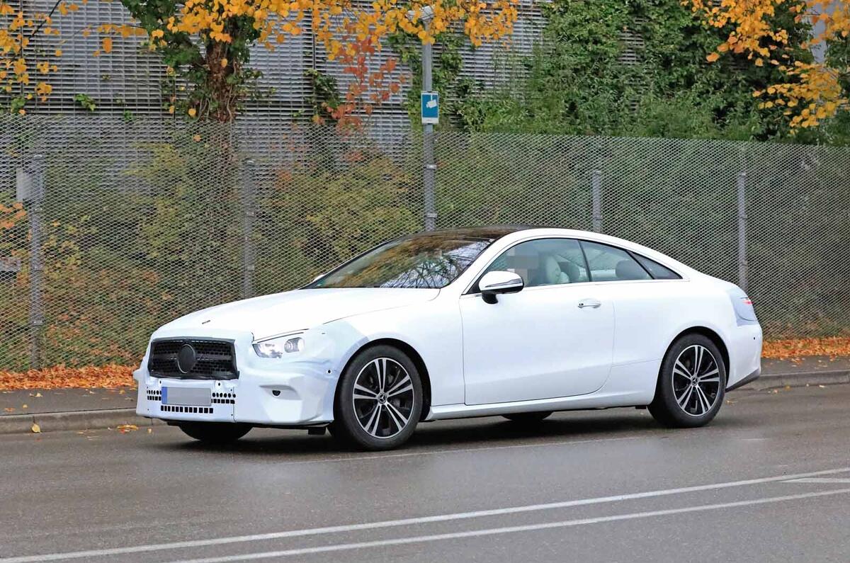 New Mercedes E Class Coupe Caught Testing Autocar