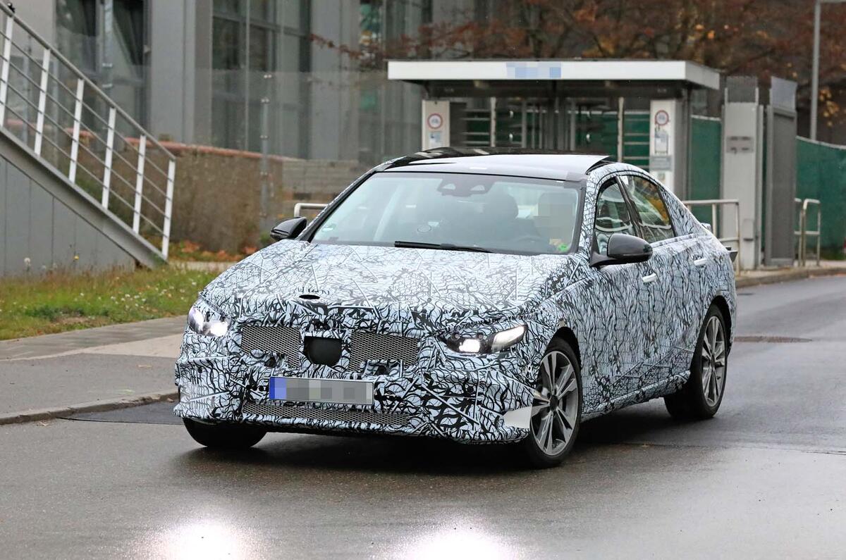 New 2020 Mercedes Benz C Class Hits The Nurburgring Autocar