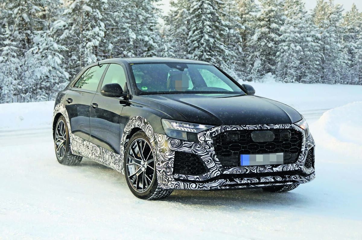 Audi RS Q8 spy shots