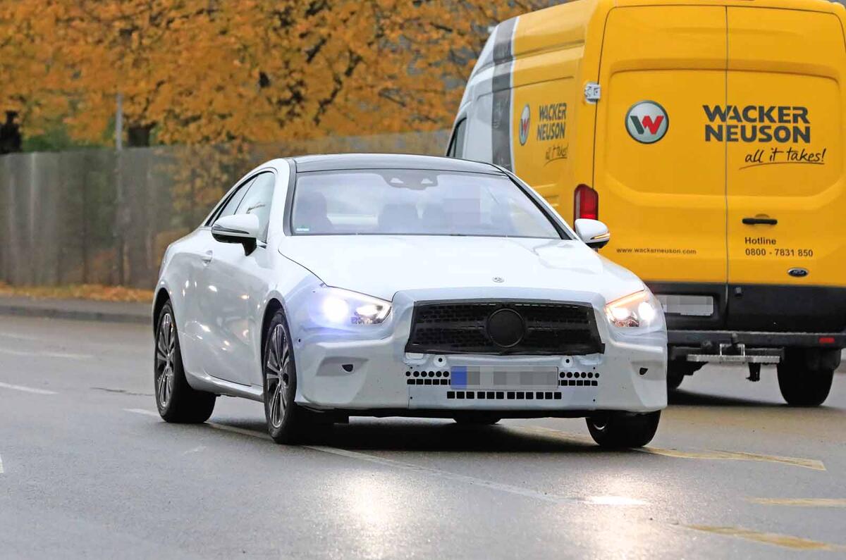 New 2020 Mercedes E Class Coupe Caught Testing Autocar
