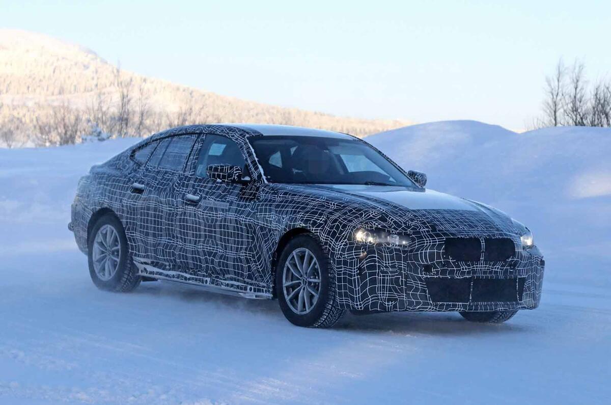 New Bmw I4 Shown Winter Testing In First Official Images