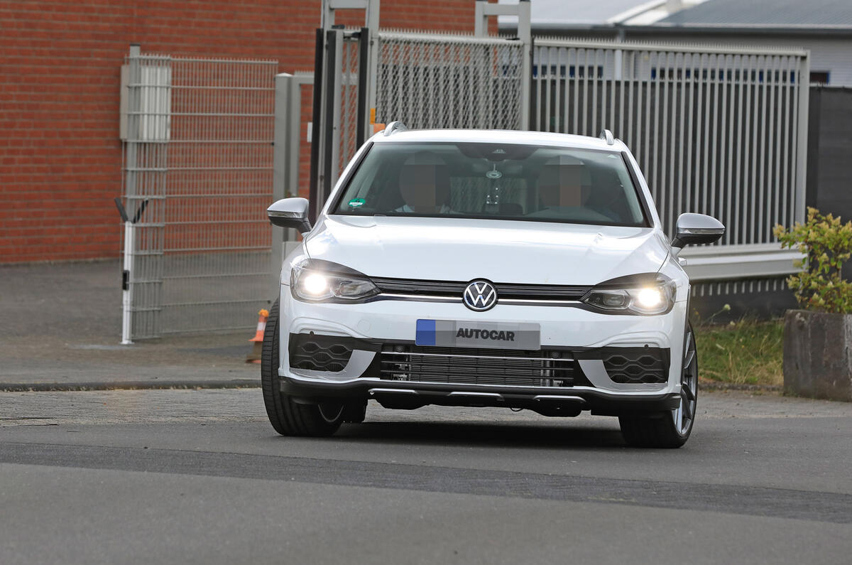 2020 Volkswagen Golf R estate prototype