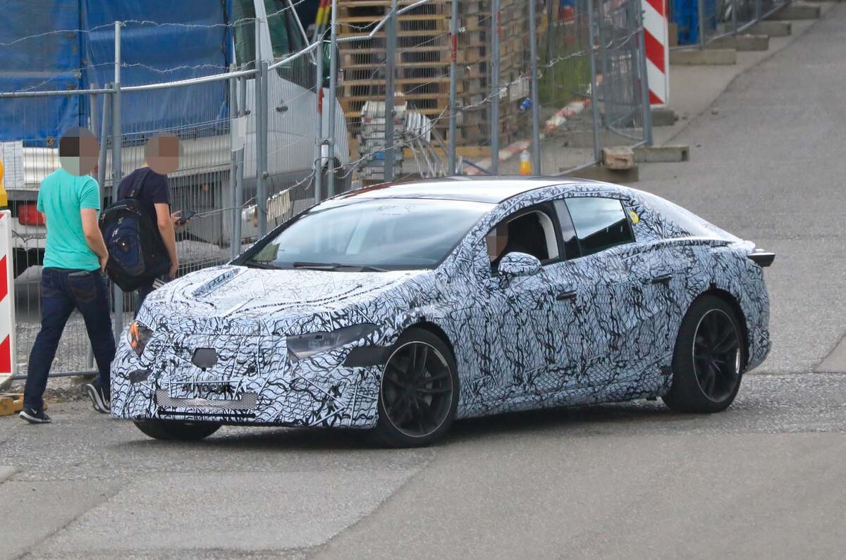 2021 Mercedes Benz Eqs New Prototypes Show Design Autocar