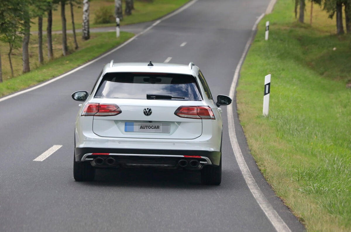 2020 Volkswagen Golf R estate prototype