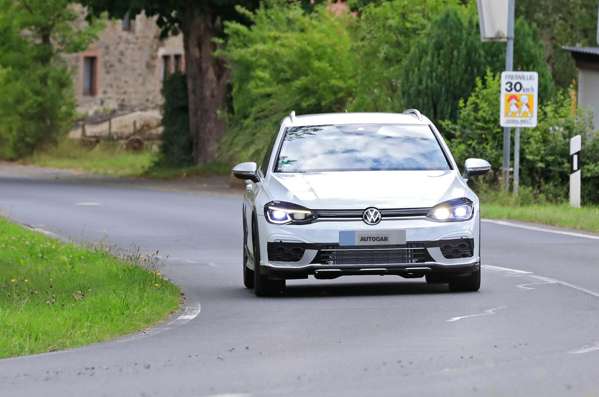 2020 Volkswagen Golf R estate prototype