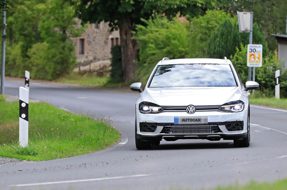 2020 Volkswagen Golf R estate prototype
