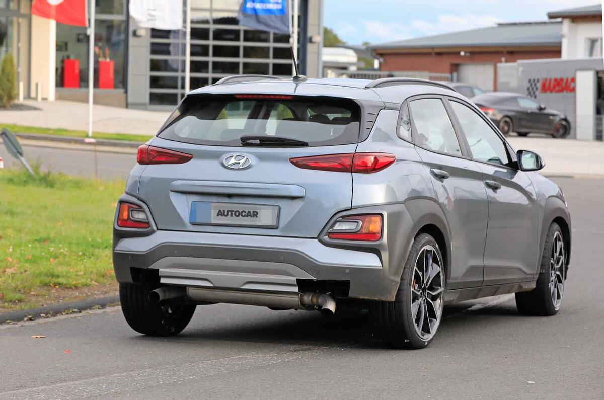 Hot Hyundai Kona N seen testing at the Nürburgring | Autocar Hot Hyundai Kona N seen testing at the Nürburgring | Autocar
