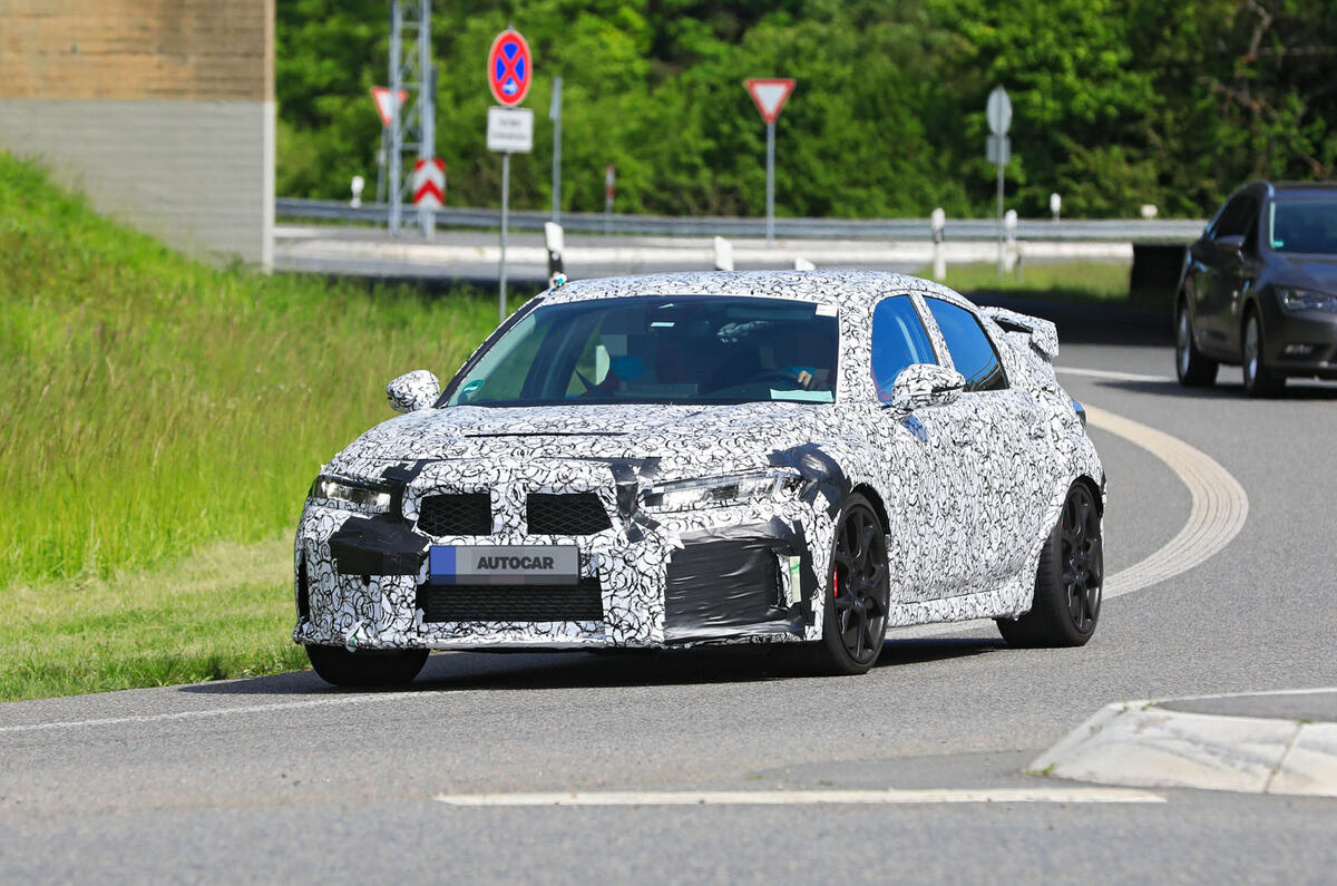 2022 Honda Civic Type R Next Gen Hot Hatch Seen For First Time