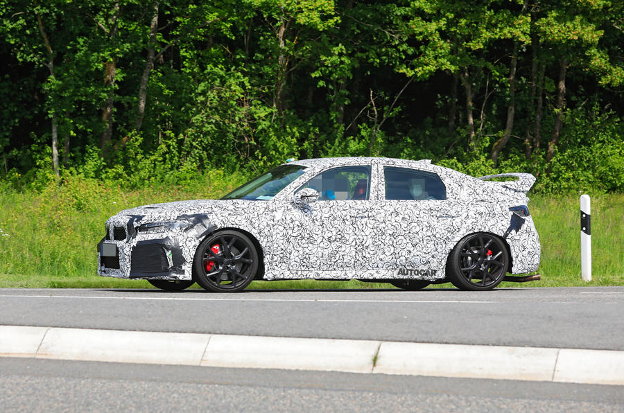 2022 Honda Civic Type R Next Gen Hot Hatch Seen For First Time