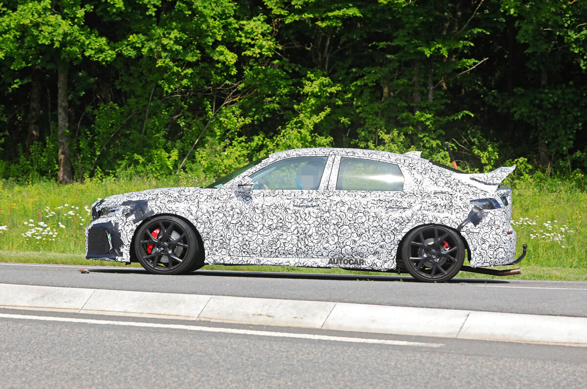 2022 Honda Civic Type R Next Gen Hot Hatch Seen For First Time