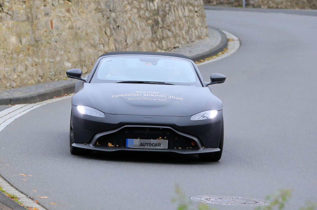 Aston Martin Preparing Vantage Roadster For 2020 Reveal