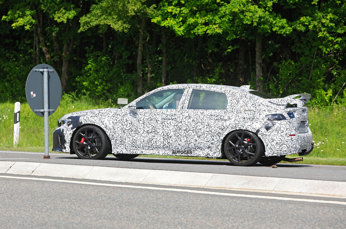 2022 Honda Civic Type R Next Gen Hot Hatch Seen For First Time