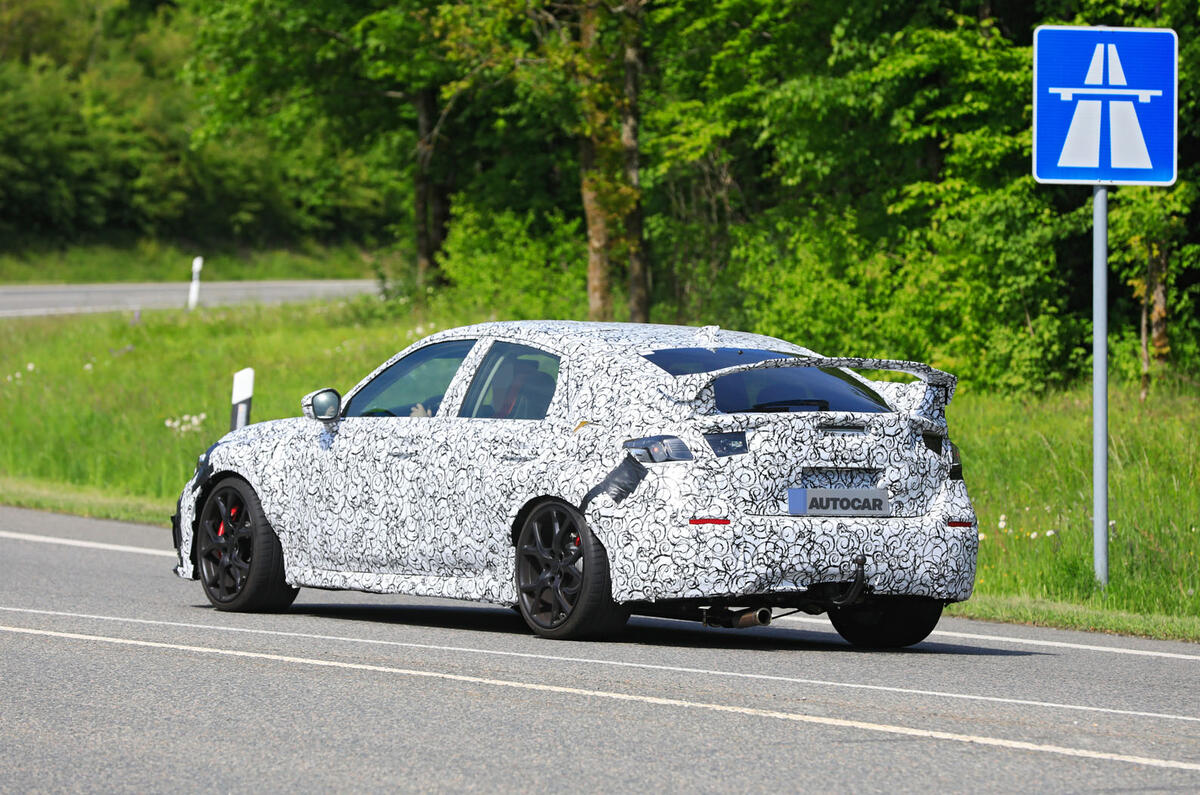 2022 Honda Civic Type R Next Gen Hot Hatch Seen For First Time