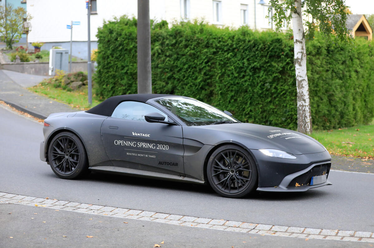 Aston Martin Preparing Vantage Roadster For 2020 Reveal