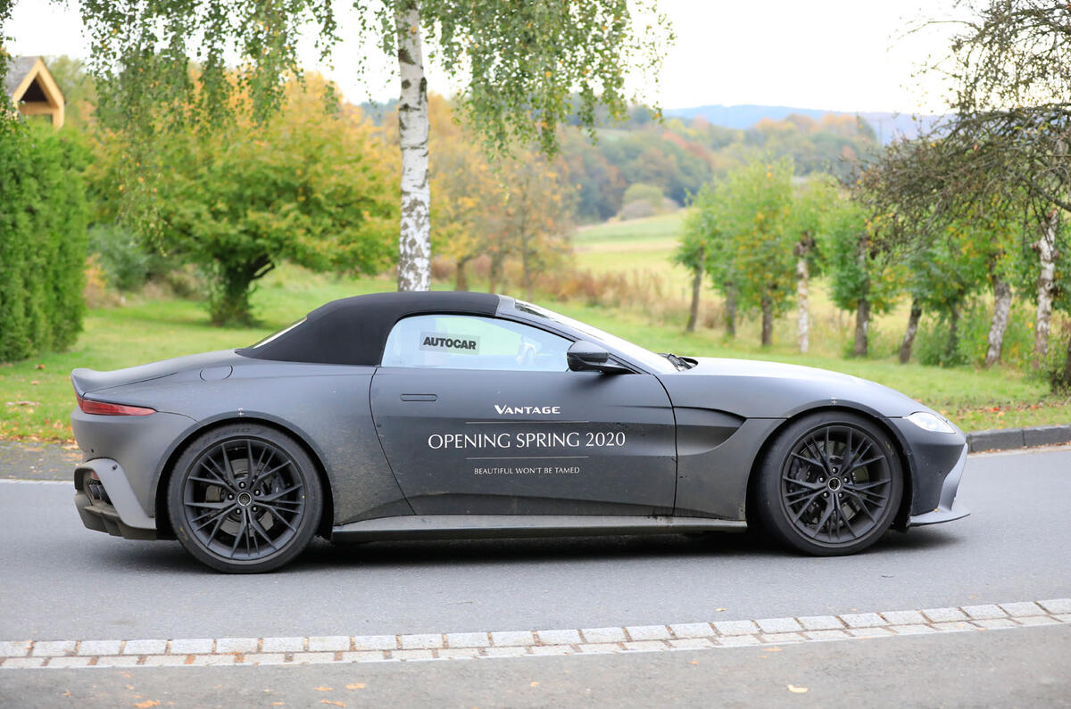 Aston Martin Preparing Vantage Roadster For 2020 Reveal